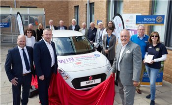 Car unveiled as charity raffle prize