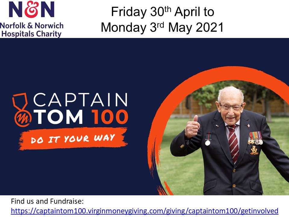 Do #100 for Captain Sir Tom