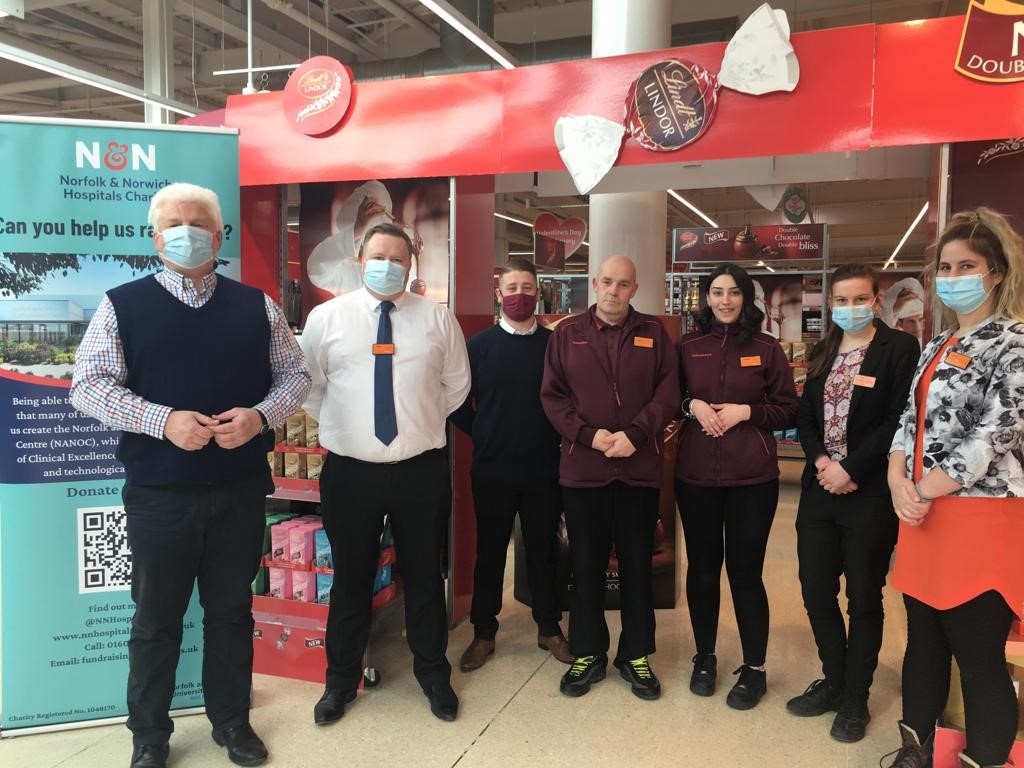 Thousands raised for hospital charity after Sainsbury worker’s Santa challenge